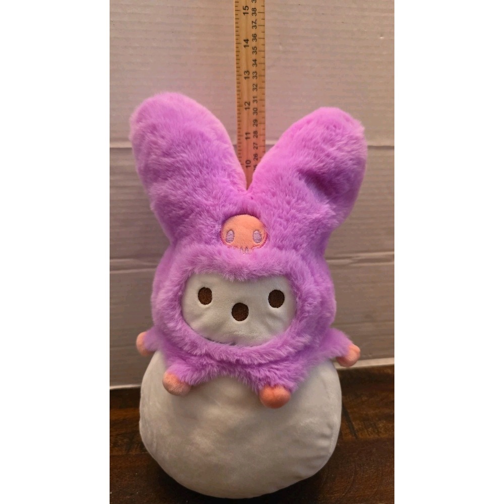 Sanrio Kuromi Fuzzy Purple Peep Bunny Costume Plush Stuffed Animal Easter - Picture 6 of 6